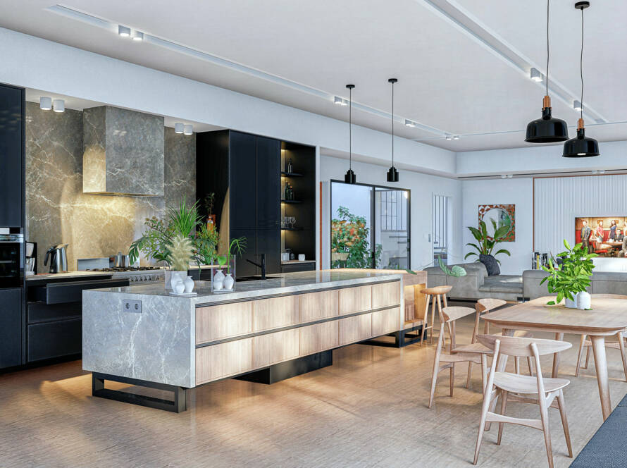 Rendering 3D Casa